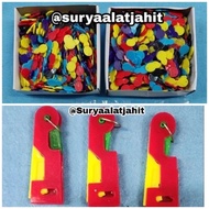 Plastic thread inlet tool Pumpkin/ Color strip = rp.2,650/ 1pcs