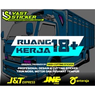 Pickup truck window stickers, cutting stickers, pickup truck car workspace variations