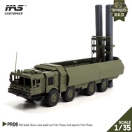 [NAS 1:35] Assembly model of Vietnam coastal defense system K 300 Bastion-P 1/435 scale
