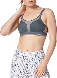 TriAction Women's Extreme Lite N Ex Sports Bra without Underwire, gray, 38F
