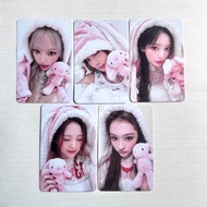 MEOVV OFFICIAL PHOTOCARD THE 2ND EP ALBUM [BITE NOW] HL2.0 HELLOLIVE VERSIONWOOLEN BLANKET SOOIN GAW