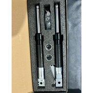 Front Shock Cnc Carbon With Adapter For giorno lead125