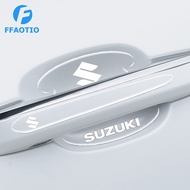 FFAOTIO Transparent Car Door Handle Protector Door Bowl Sticker Car Accessories For Suzuki Swift Spo