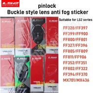 LS2 Pinlock Lens Anti Fog Sticker Is Suitable for FF328/801/701/805/313/327/800/390/397/399 353 LS2 