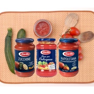 Barilla Pasta Sauce Package Trio: Napoletana 400g, Base Per Bolognese 400g, Zucchine 400g