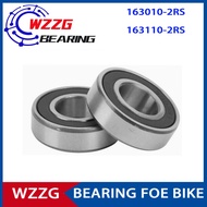 163110 163010 WZZG 10pcs 2RS size 16x30x10mm 16x31x10mm bicycle bottom bracket wheel hub ball bearin