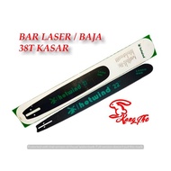 Bar Chainsaw 22 inch Laser Baja Guide Bar Gergaji Mesin terbaru