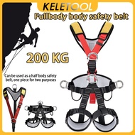 Full body safety harness with 5-point D-ring body climbing harness suitable for women men children a