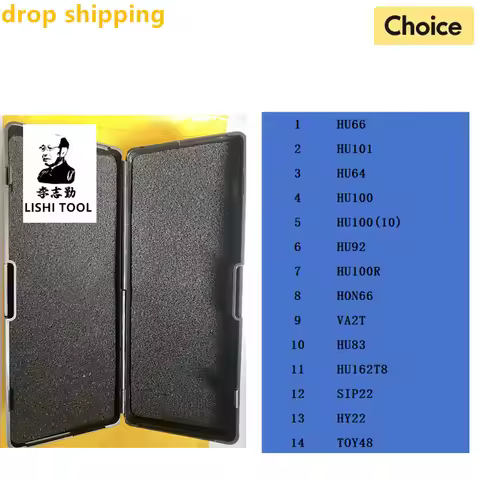 Best Choice lishi tool 2 in 1 HU100 HU162T8 HU101 HU100R HY22 TOY48 HU64 HU66 HU83 HU92 SIP22 HON66 