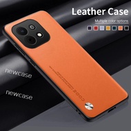 Luxury Leather Mobile Casing For Huawei nova Y74 Y73 4G 2026 Nova Y 74 73 NovaY74 NovaY73 Plain Skin