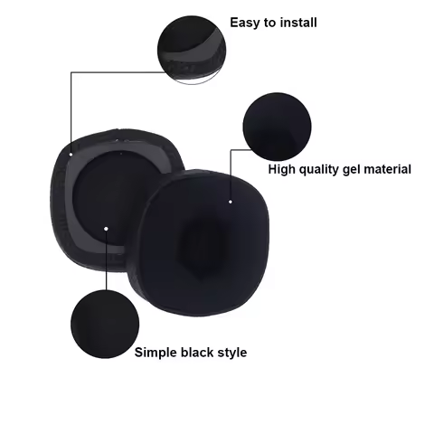 Replacement Gel Headphone Earpads Headset Ear Cushions Ear Cups Cover for Marshall Major 4/Major IV 