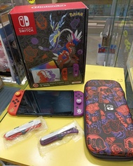 [觀塘實體遊戲店] 二手Switch OLED 主機 朱紫特別版 [現貨] wapp60663725
