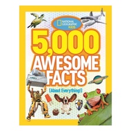 NATGEO National Geographic Kids 5,000 Awesome Facts (About Everything!) USED book, hardcover, dents