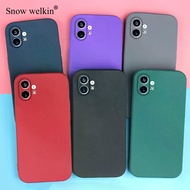 For Nothing Phone 1 Sand Matte Soft Silicon Full Protect Shockproof Case For Nothing Phone 1 Phone1 