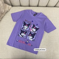 TSHIRT COTTON PREMIUM 2/3-12/13y KUROMI PURPLE