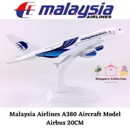 Malaysia Airlines A380 Aircraft Alloy Diecast Plane Model With Stand  16CM/20CM || Airbus 380 Airway