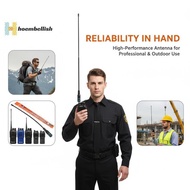 <Hoembellish> SMA Female SMAF NA771 Dual Band Flexible Antenna for  UV5R BF888S Extended Range for P