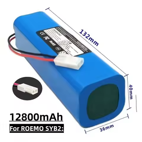 🔥14.4V rechargeable lithium-ion battery pack suitable for ROEMO SYB2 robot vacuum cleaner original a