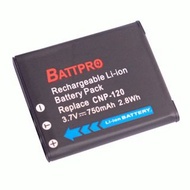 BattPro Casio NP-120 / 3.7V 750mAh