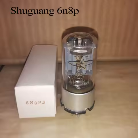 Shuguang 6n8p 6n8p-j electronic tube 6n8p 5692 ECC32 6H8C 6SN7 Vacuum tube sound color is soft for a