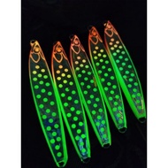 Metal jig polka z 60 grams full gid polka dot motif