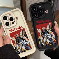 Cool Anime Gundam Phone Casing For OPPO A3S A5S A55 A57 2022 A16K A79 A74 A94 A72 A83 Reno 5 4 7Z 8Z
