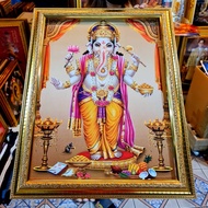 Auspicious Picture Frame Ganesha The God Given As New Gift Souvenir Housewarming Retirement