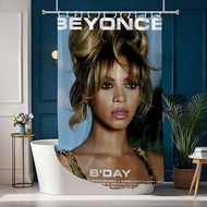 Retro B-Beyonce Singer 1pc Shower Curtain Polyester Waterproof Shower Curtain Bathroom Partition Cur