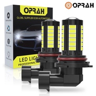 ((2PCS) Car LED Fog Light H11 Bulb HB3 HB4 H7 9005 9006 5630 33SMD DRL Daytime Running 12V-24V