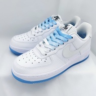 Suitable for nike air force1 White Blue Thermal Sensor Heel Sky Blue Gradient air Force No. 1 AF1 Sh