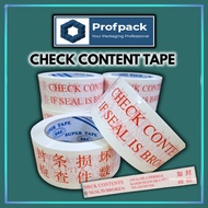 CHECK CONTENT IF SEAL BROKEN Fragile tape 100M
