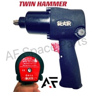 SLAIR Air Impact Wrench Twin Hammer 1/2”Impact Wrench Profession Air Tool SLAIR Air Impact Wrench