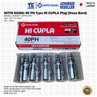 NITTO KOHKI 40PH Type Pneumatic Air Quick Coupler 10Pcs Per Box ( HI CUPLA 40 PH )