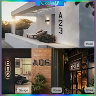 kiss Effective Sun Activated bright Address Sign With IP44 Waterproof Rating For Outdoor Use