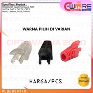 Rubber Boot Plug Connector cover Protector jack UTP RJ45 Cat 5e Cat 6 - CW2K