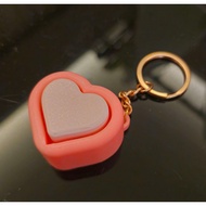 Cute Heart Clicky Keychain