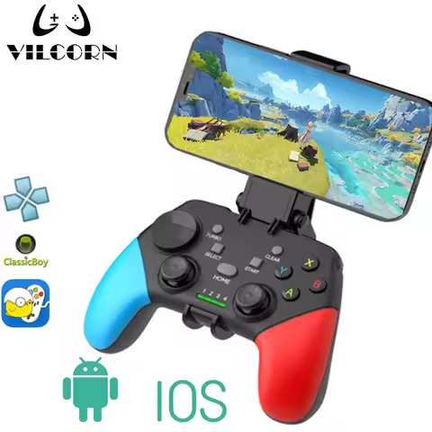 VILCORN Bluetooth-compatible Gamepad for Android Mobile Cell Phone Game Controller For Minecraft Gen