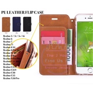 Molan Cano Realme 5 5i 6 6i 7 7i 8 8i 9 9i Pro 4G 5G PU Leather Flip Case Card Slot Issue Diary Wall