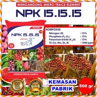 Pupuk NPK 15 15 15 Plus TE Pak Tani 50 Kg Kemasan Pabrik Tanaman Bunga Buah Sayur Hias Anggur Phonska Bonsai Ponska Kargo
