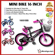 READY STOCK 16" Basikal Budak 5-7 Tahun ( 16051BB 16031BB 1677 16056 16KY 16001 )