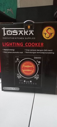 kompor listrik lighting cooker tosaka