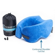 Travelrest Ultimate Memory Foam Travel Pillow/Neck Pillow - Therapeutic, Ergonomic &amp; Patented - W...