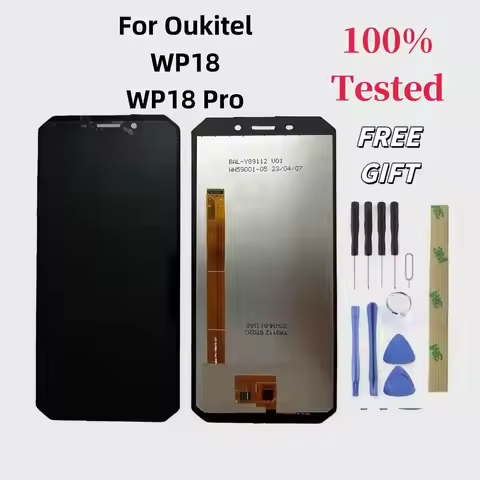 Original for Oukitel wp18 LCD display touch screen replacement 5.93 "for Oukitel wp18 pro mobile pho