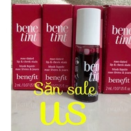 (mini) Benefit Benetint Lip Tint & Cheek Tint for lips and cheeks in hot colors