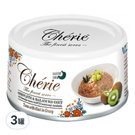 Cherie 法麗 全營養主食罐系列  鮪魚佐奇異果  80g  3罐