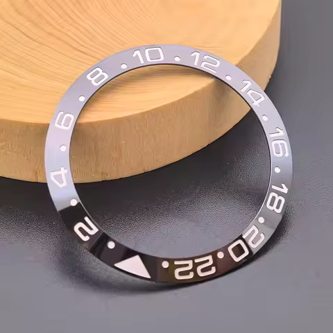 CLEAN Factory Ceramic Watch Bezel Insert for RLX GMT 116710LN Generic Watch Parts