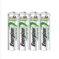 【READY STOCK】Energizer AA 2450mAh / AAA 800mAh Rechargeable Battery Long Lasting Use
