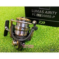 21 Daiwa Fishing reel  Luvias Airity FC LT Made In Japan reel FCLT2000S-P FCLT2500S-XH With 1 Year w