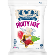 เยลลี่รวมรส THE NATURAL Party Mix 220g เยลลี่ออสเตรเลีย ไม่ใส่สีและกลิ่นสังเคราะห์