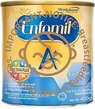 Enfamil A+ Pro Stage 1 Lactofree Infant Formula Baby Milk Powder (0-12M), 380g